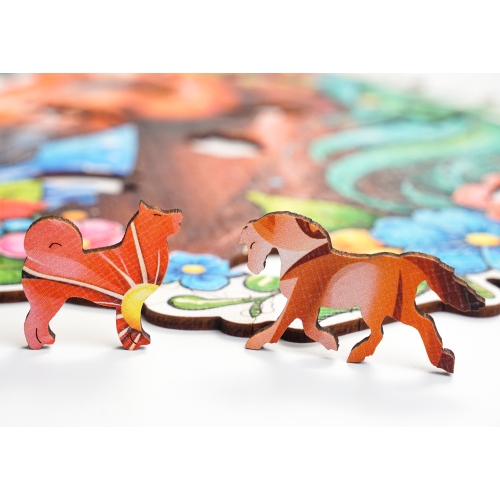 Puzzle Drewniane KOŃ 255 ELEMENTÓW